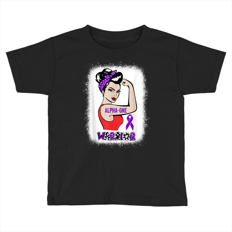 Strong Woman Clipart Alpha 1 Antitrypsin Deficiency Warrior T Shirt Toddler T-shirt | Artistshot