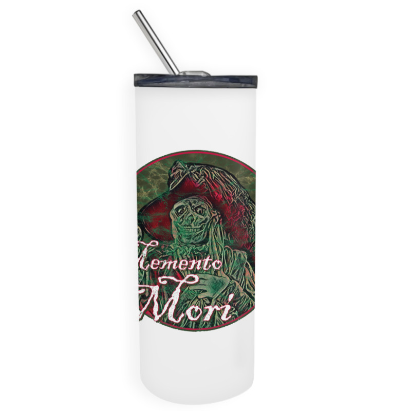 Memento Mori Redux Memento Mori Skinny Tumbler | Artistshot