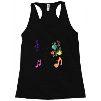 Musical Notes Racerback Tank | Artistshot