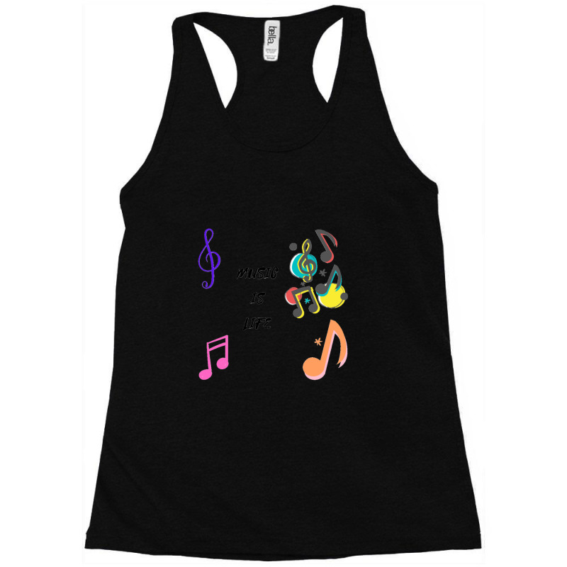 Musical Notes Racerback Tank by ShannonMarieMore | Artistshot