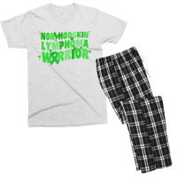 Non-hodgkins Lymphoma Warrior Lime Green Women Hummingbird Men's T-shirt Pajama Set | Artistshot