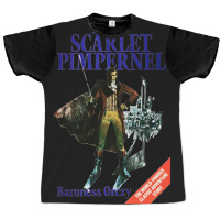 High Resolution The Scarlet Pimpernel Baroness Orczy Vintage Book Cove Graphic T-shirt | Artistshot