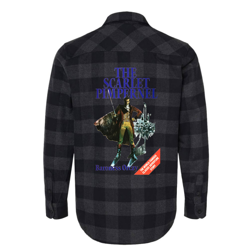 High Resolution The Scarlet Pimpernel Baroness Orczy Vintage Book Cove Flannel Shirt | Artistshot