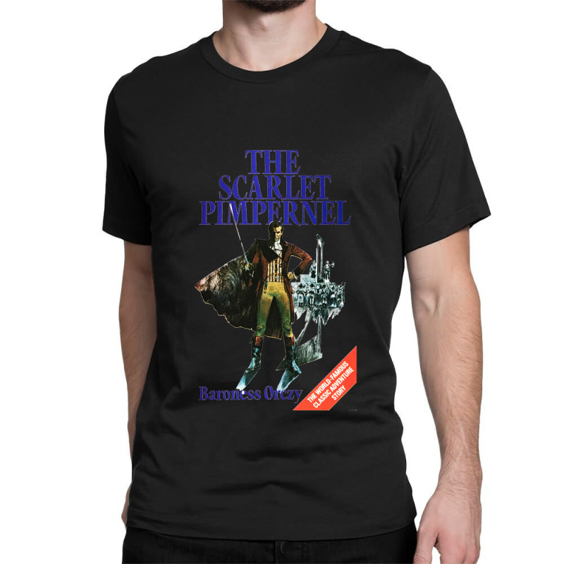 High Resolution The Scarlet Pimpernel Baroness Orczy Vintage Book Cove Classic T-shirt | Artistshot