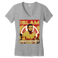 Islam Makhachev Women's V-neck T-shirt | Artistshot