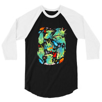 Dragons 3/4 Sleeve Shirt | Artistshot