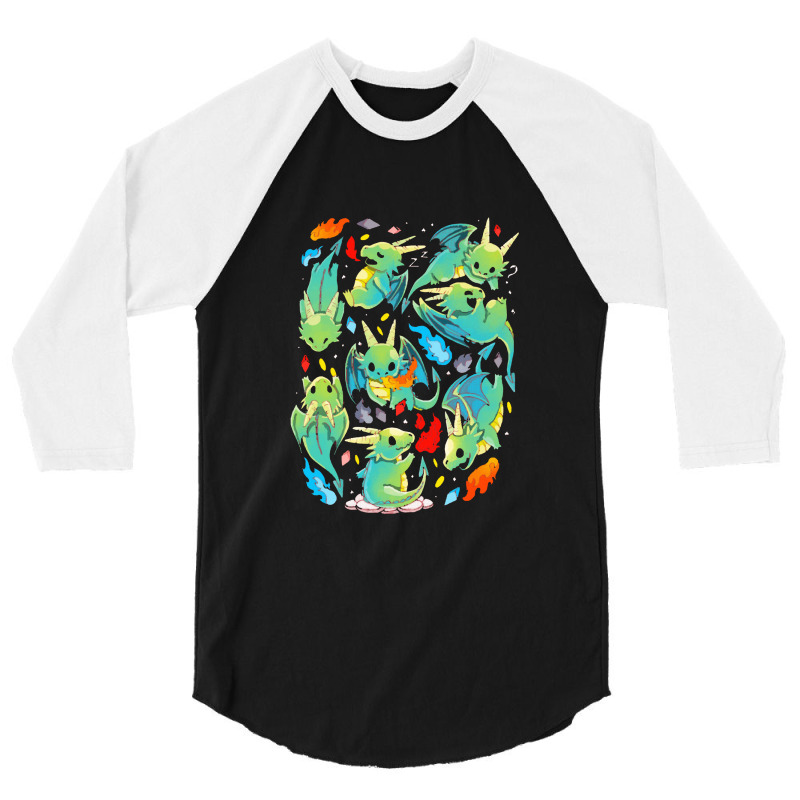 Dragons 3/4 Sleeve Shirt | Artistshot