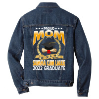 Womens Proud Mom Of A Summa Cum Laude 2022 Graduate V Neck T Shirt Men Denim Jacket | Artistshot