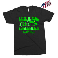 Wee Little Hooligan St Patricks Day Retro Shamrock T Shirt Exclusive T-shirt | Artistshot