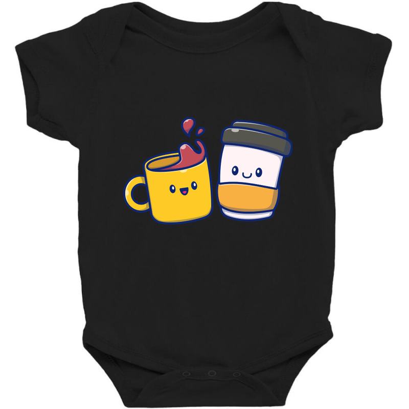 Trending Cute Coffee Cartoon Baby Bodysuit by michealyoungerlk01 | Artistshot