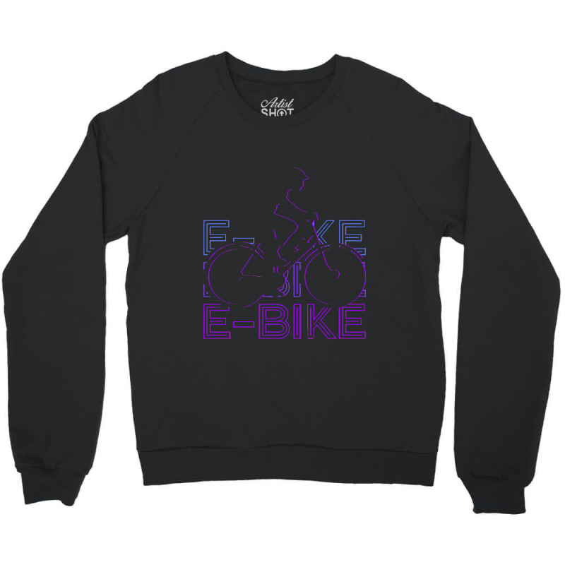 E Bike Crewneck Sweatshirt | Artistshot