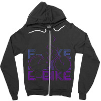 E Bike Zipper Hoodie | Artistshot