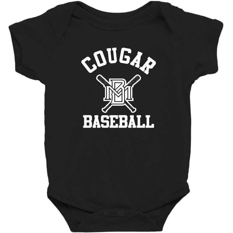 Cougars Baseball Baby Bodysuit by Christina H Cable | Artistshot