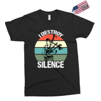 Bagpipes I Destroy Silence Bagpiper Exclusive T-shirt | Artistshot