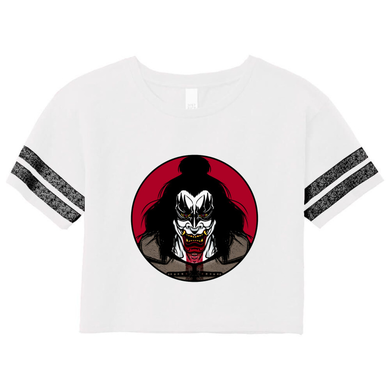 God Of Thunder And Rock'n Roll   Demon Scorecard Crop Tee by kumkunari | Artistshot