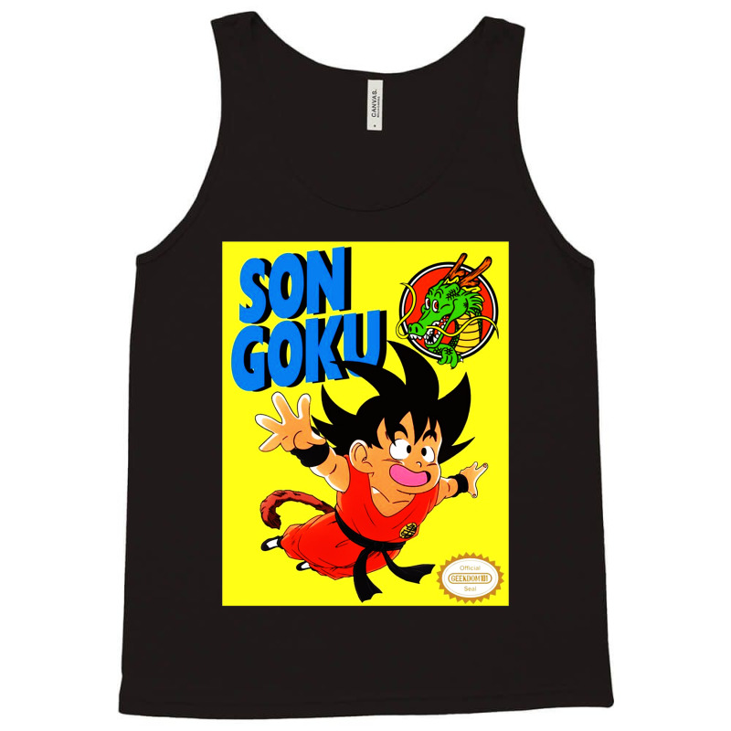 Vintage Goku Tank Top by Jovanka Tees | Artistshot