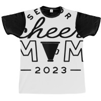 Womens Senior Cheer Mom 2023 Cheerleader Parent Class Of 2023 Idea T S Graphic T-shirt | Artistshot