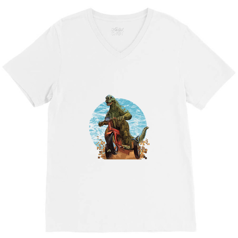 Goji Trike   Goji V-Neck Tee by kumkunari | Artistshot