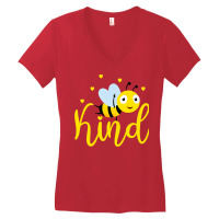 Be Kind Bee Women's V-neck T-shirt | Artistshot