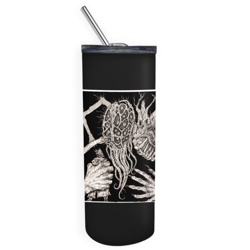 Oh Amygdala Skinny Tumbler | Artistshot