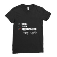 Mentally Dating Tammy Wynette 1 Ladies Fitted T-shirt | Artistshot