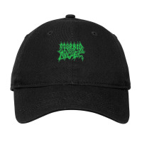 Morbid Angel (transparent) Domination Green Adjustable Cap | Artistshot