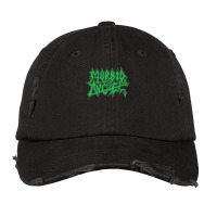 Morbid Angel (transparent) Domination Green Vintage Cap | Artistshot