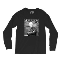 Morrison  White Type Long Sleeve Shirts | Artistshot