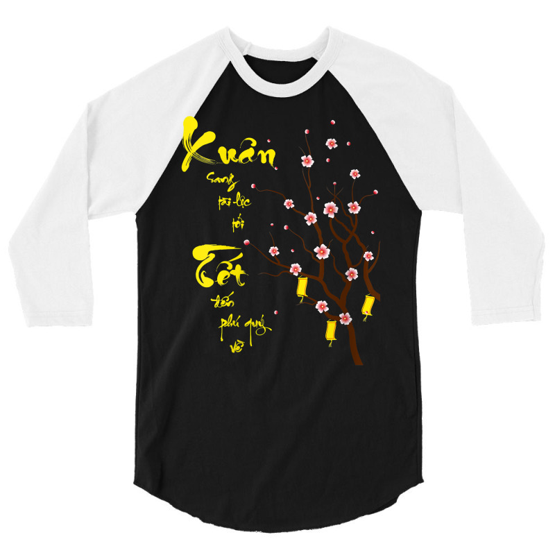 Womens Vietnamese New Year Decorations 2023  Xuan Tet 2023 V Neck T Sh 3/4 Sleeve Shirt | Artistshot