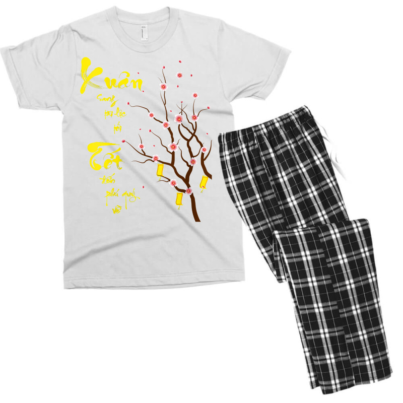 Womens Vietnamese New Year Decorations 2023  Xuan Tet 2023 V Neck T Sh Men's T-shirt Pajama Set | Artistshot