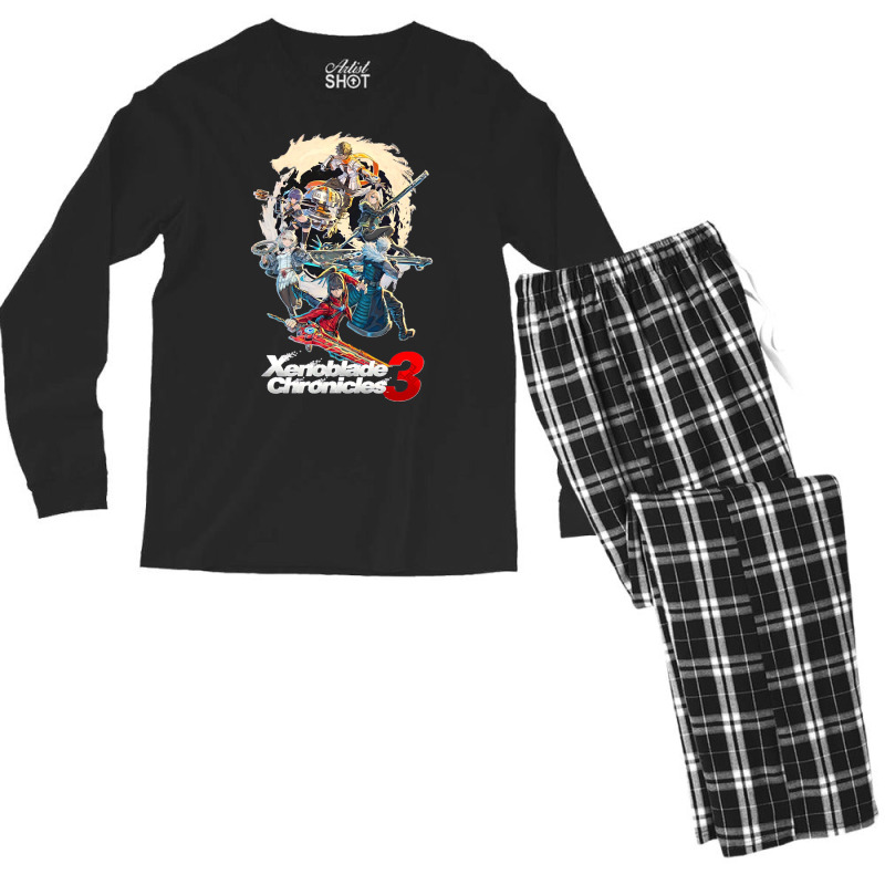 Times Of Xenoblade Men's Long Sleeve Pajama Set | Artistshot