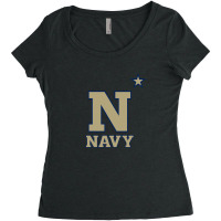 Us Naval Academy Women's Triblend Scoop T-shirt | Artistshot