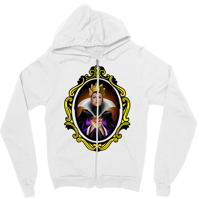 Custom Evil Queen Zipper Hoodie By Nro Arte Digital Artistshot