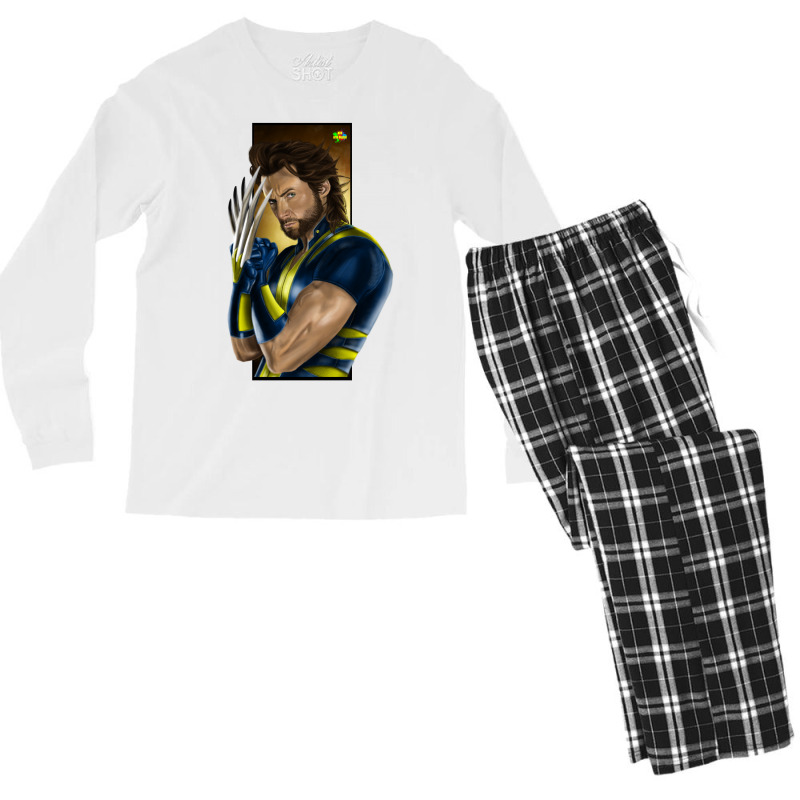 Wolverine Men's Long Sleeve Pajama Set | Artistshot