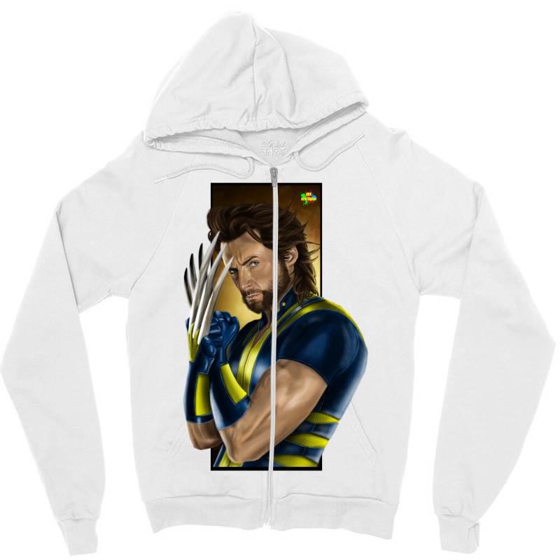 Wolverine Zipper Hoodie | Artistshot