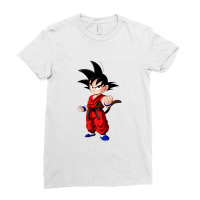 Angry Goku Ladies Fitted T-shirt | Artistshot