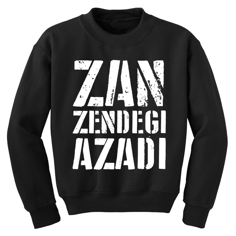 Zan Zendegi Azadi Women Life Youth Sweatshirt by Brownbubbles | Artistshot