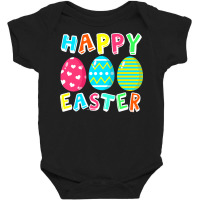 Easter T  Shirt Happy Easter 3 Baby Bodysuit | Artistshot