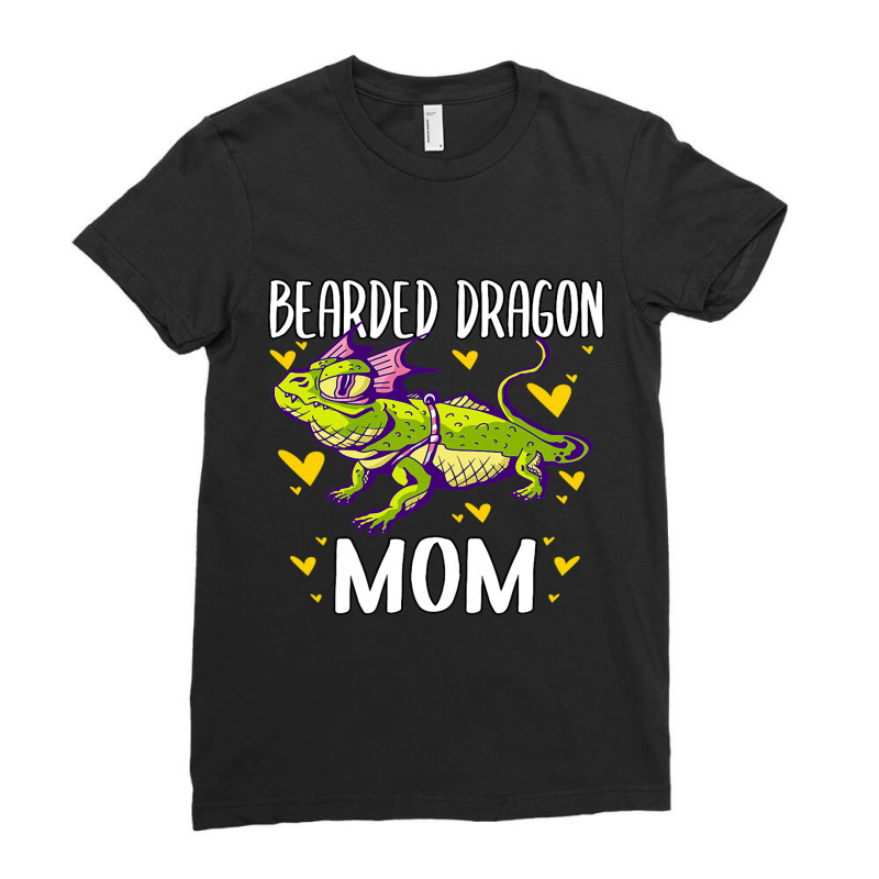 Womens Bearded Dragon Mom Grandma Mothers Day Ladies Fitted T-Shirt by MELISSABISHOP | Artistshot