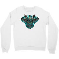 Ninja Shadow Illustration Crewneck Sweatshirt | Artistshot