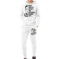 Notorious Rbg When Injustice Becomes Law Hoodie & Jogger Set | Artistshot