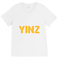 Yinz Apparel. Proud Pittsburgh Native Yinzer Sweatshirt V-neck Tee | Artistshot