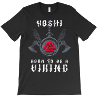 Yoshi   Born To Be A Viking   Personalized Tank Top T-shirt | Artistshot