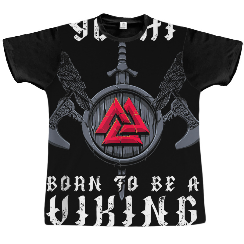 Yoshi   Born To Be A Viking   Personalized Tank Top Graphic T-shirt | Artistshot