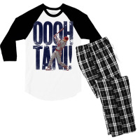 Oooh Tani Men's 3/4 Sleeve Pajama Set | Artistshot