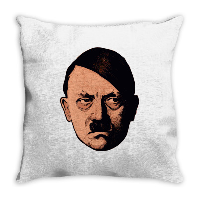 Adolf Hipster Hitler Throw Pillow Designed By Estore