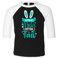 Easter T  Shirt Kids Little Mister Cotton Tail   Boys Easter Bunny 5 Toddler 3/4 Sleeve Tee | Artistshot