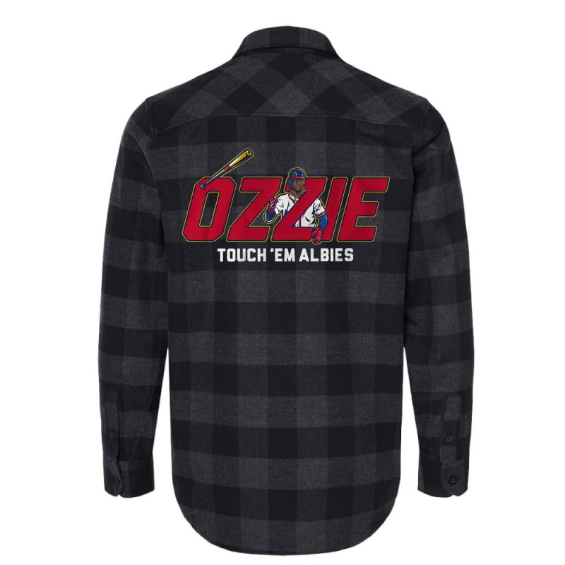 Ozzie Touch Them Albies Flannel Shirt | Artistshot