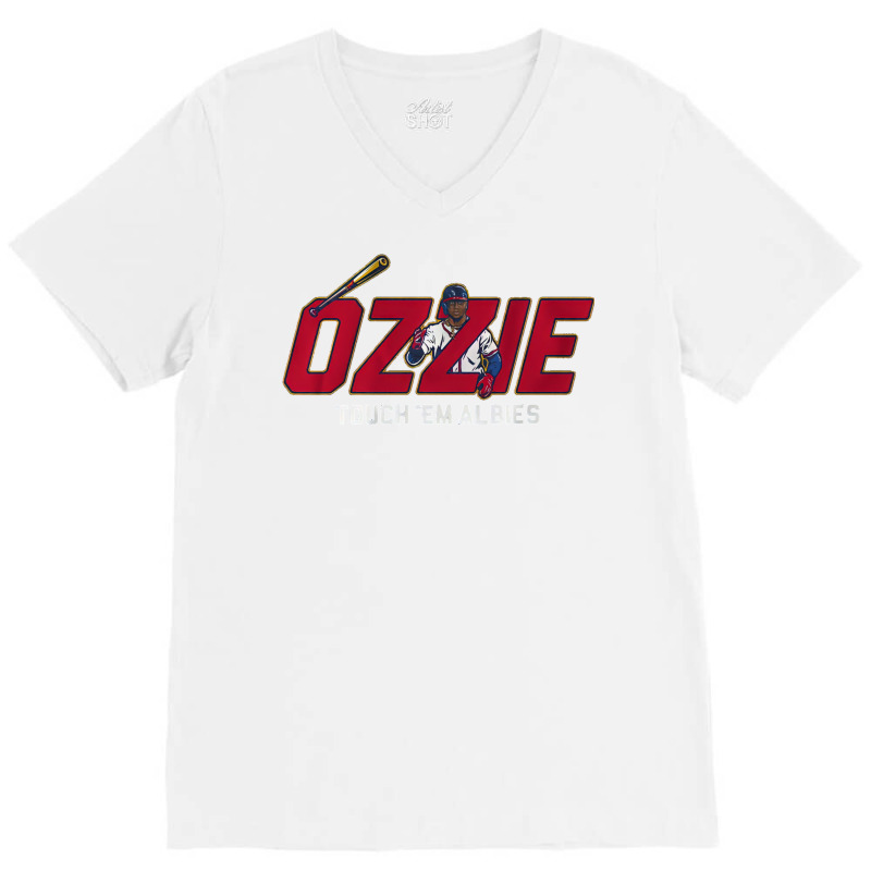 Ozzie Touch Them Albies V-neck Tee | Artistshot