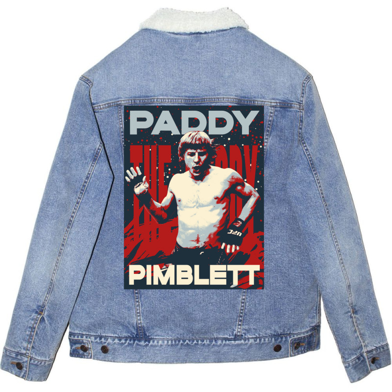 Paddy Pimblett Mma Unisex Sherpa-lined Denim Jacket | Artistshot